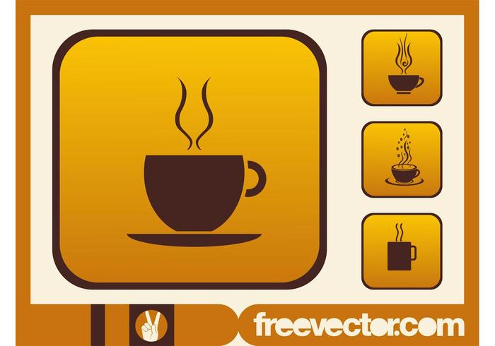 700x490 Coffee Cups Icons