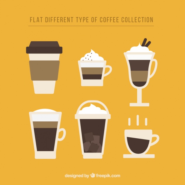 626x626 Flat Design Of Coffee Mugs Vector Free Download