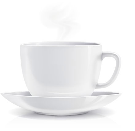 439x427 White Coffee Cup Design Vector Free Download
