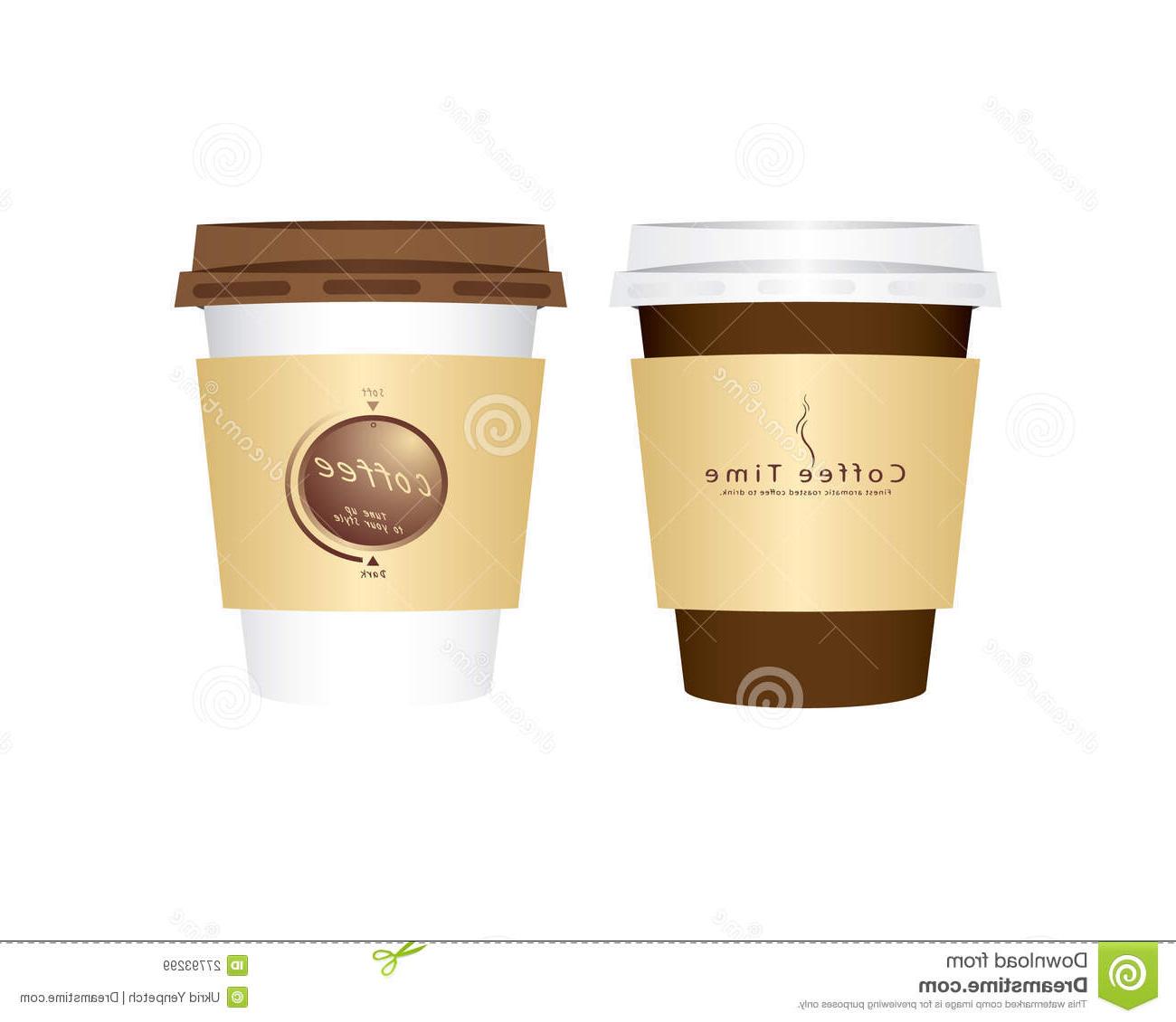 1300x1130 Best Free Paper Coffee Cups Vector File Free Free Vector Art