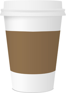 224x314 Brown Coffee Paper Cup Vector Graphics Png Images, Backgrounds And