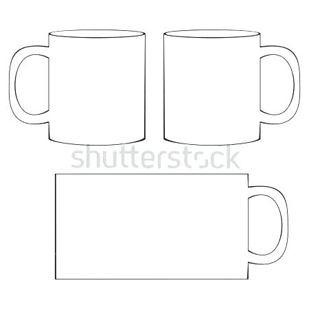 450x450 Coffee Mug Template With Logo Cup Vector Icon Design Travel Ai