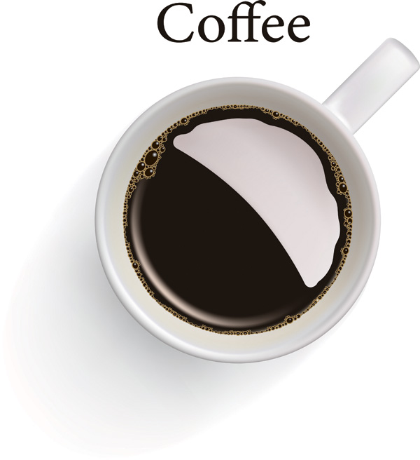 600x656 Cups And Coffee Mugs Vector Free Vector 4vector