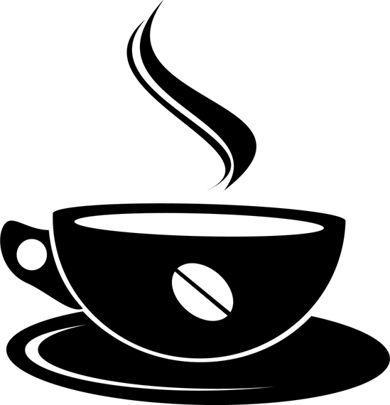 549x570 Coffee Cup Vector Image