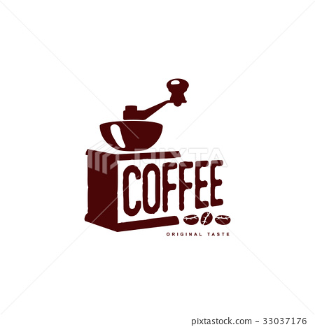 450x468 Vector Coffee Grinder, Mill Flat Icon Isolated