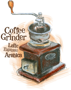 286x365 Vector Coffee Grinder Free Vector Download (1,319 Free Vector) For