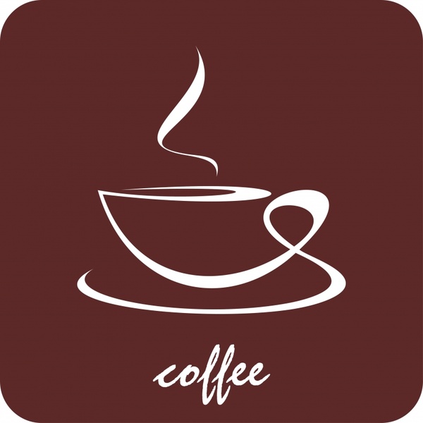 600x600 Coffee Icon Vector Free Vector In Encapsulated Postscript Eps