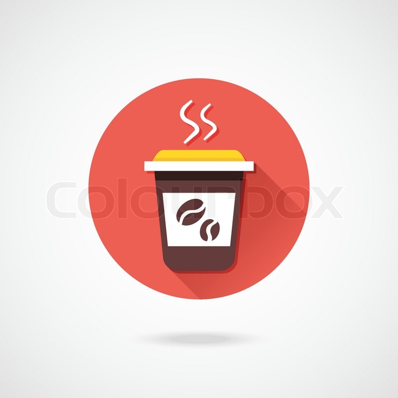 800x800 Vector Coffee Icon Stock Vector Colourbox