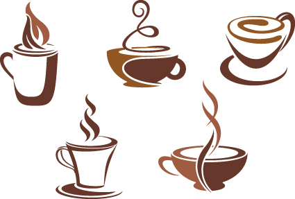 425x287 Vector Coffee Icons Design Elements 01 Free Download
