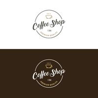 200x200 Coffee Logo Free Vector Art