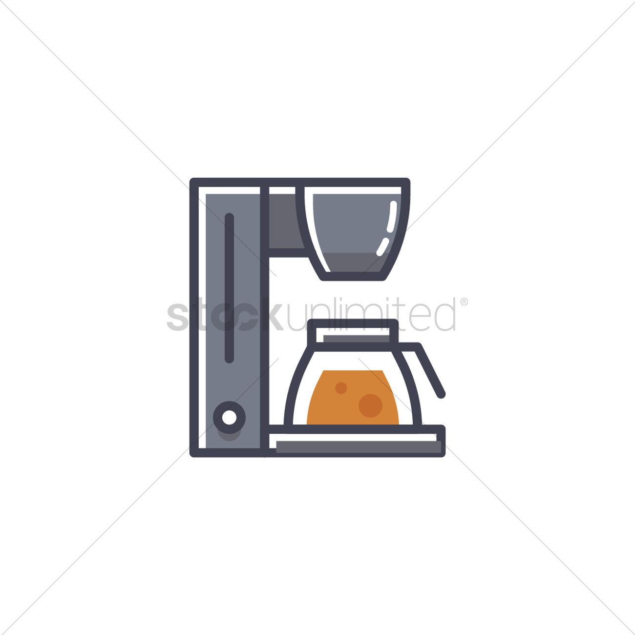 1300x1300 Coffee Machine Vector Image