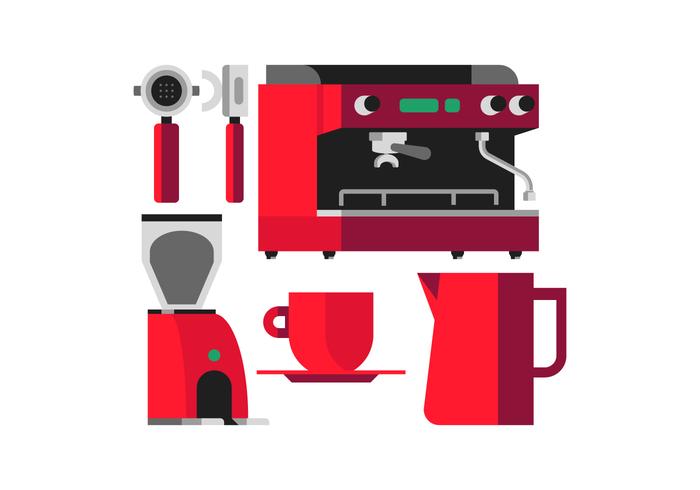 700x490 Vector Coffee Machine