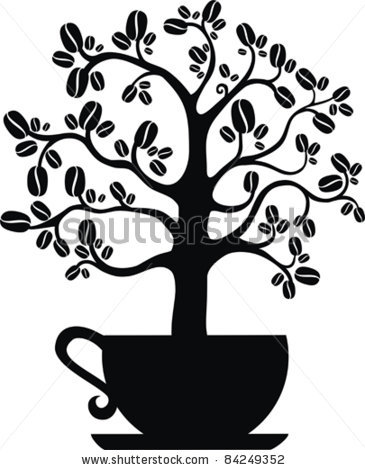 365x470 Coffee Plant Clipart Coffee Tree