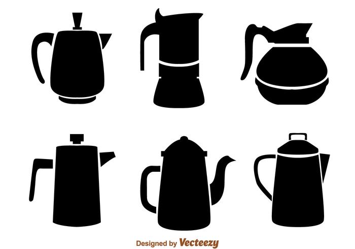 700x490 Coffee Pot Black Icons