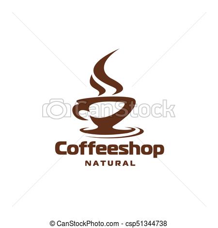 450x470 Coffee Hot Steam Cup Cafe Or Shop Vector Icon. Coffee Cup Icon