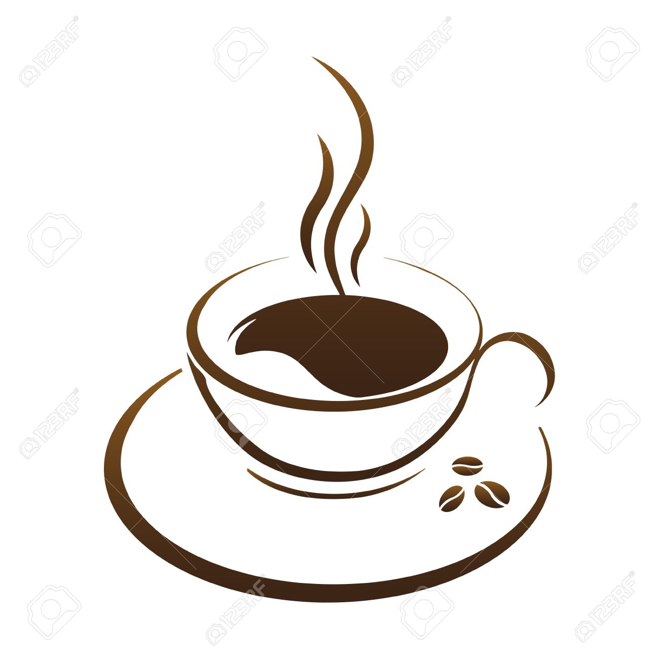 1300x1300 Clipart Coffee Vector