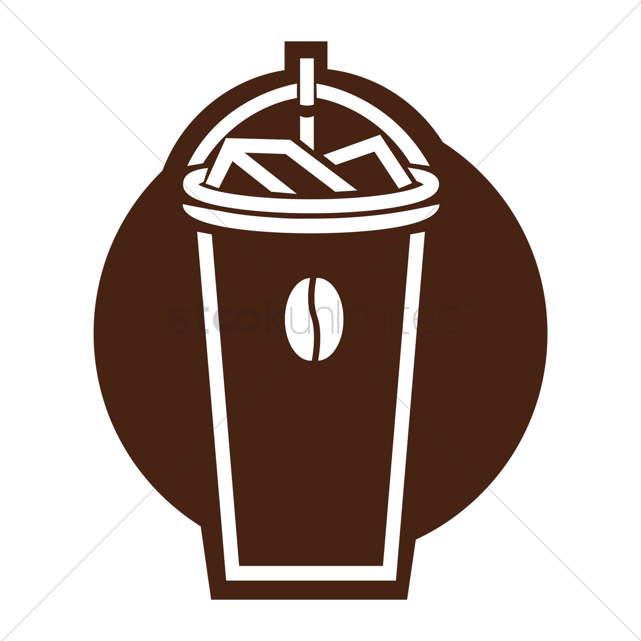 1300x1300 Cold Coffee Vector Image