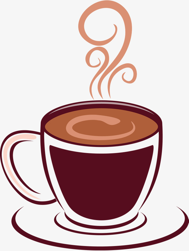 650x861 Hot Coffee Vector Diagram, Coffee Vector, Lovely, Drinks Png And