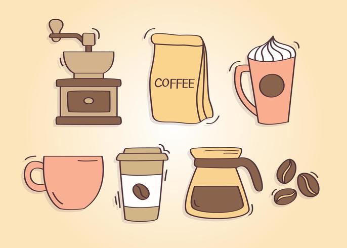 686x490 Hand Drawn Coffee Vector