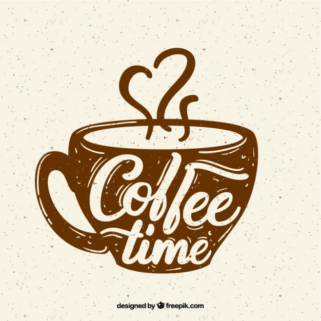 626x626 Silhouette Of A Cup Of Coffee Vector Free Download