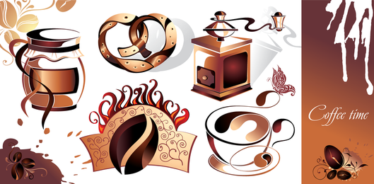 529x260 Coffee Beans Vector Graphics To Download