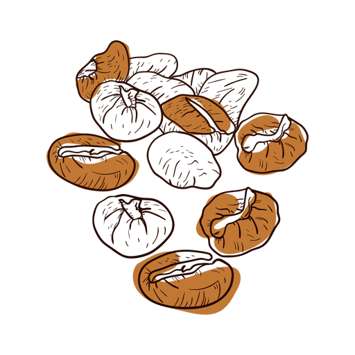 512x512 Drawn Coffee Vector Png