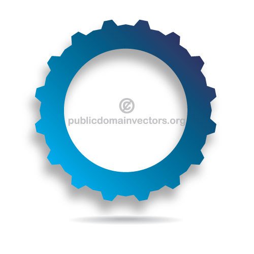 500x500 168 Free Vector Gear Cog Public Domain Vectors