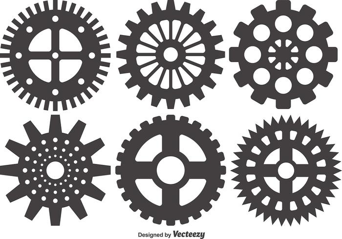700x490 Cogs And Gears Icon Vector Illustration Isolated