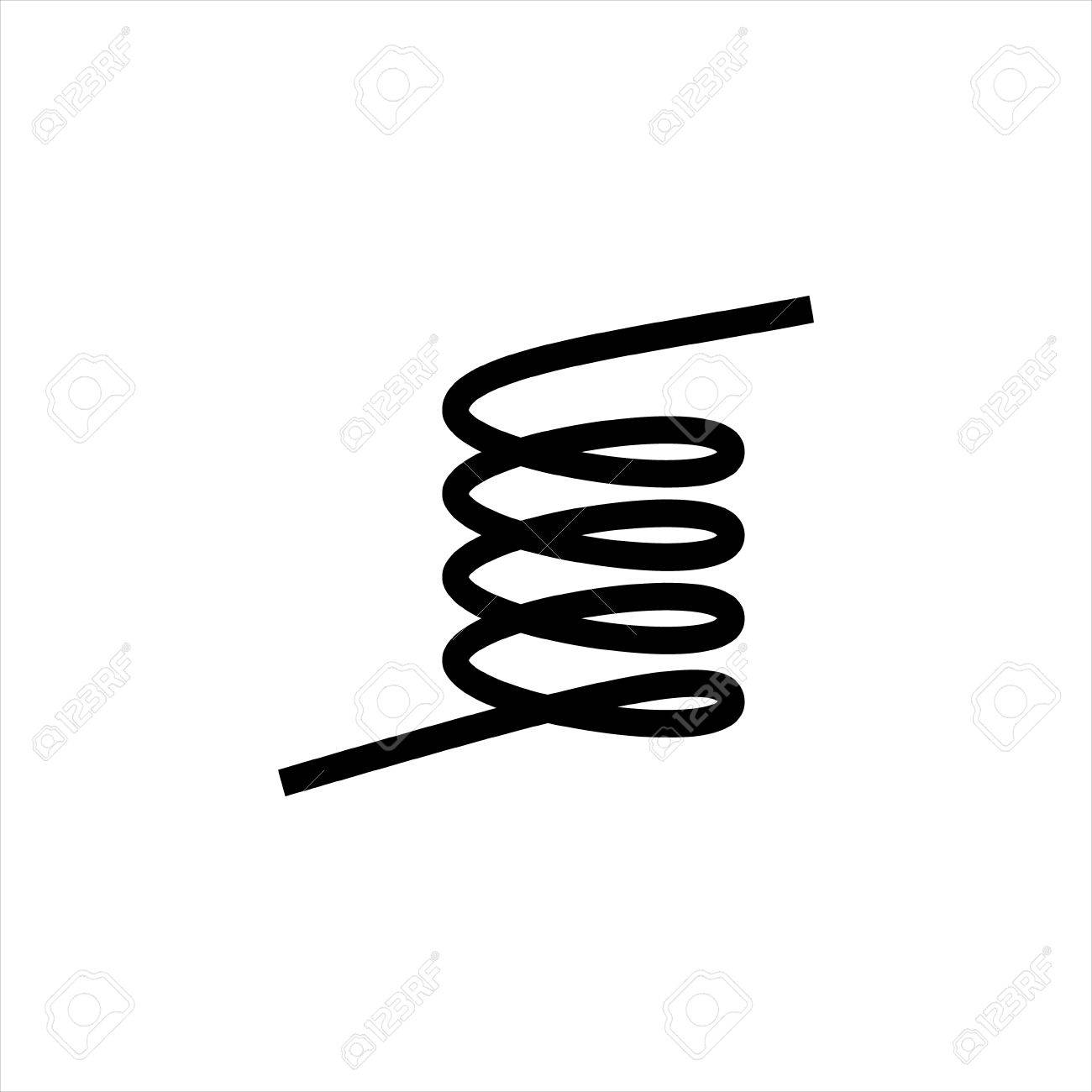1300x1300 Collection Of Free Coiled Clipart Elastic Spring. Download On Ubisafe