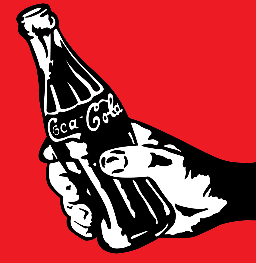 850x874 Coke Art Graphic Corner Free Coca Cola Vector Art, Images