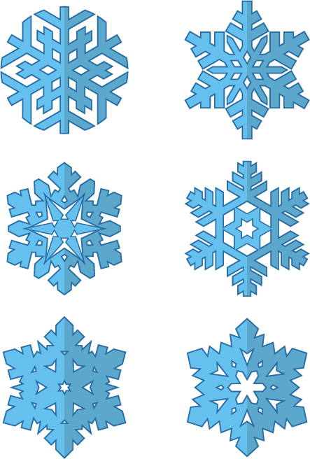 443x656 Koch Snowflake Cold