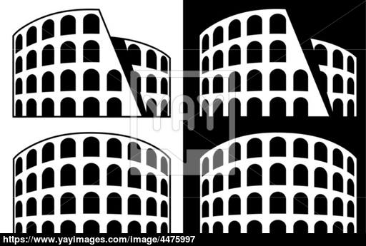 Coliseum Vector at GetDrawings | Free download