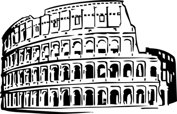 571x368 Coliseum Vector Free Vector Download (5 Free Vector) For