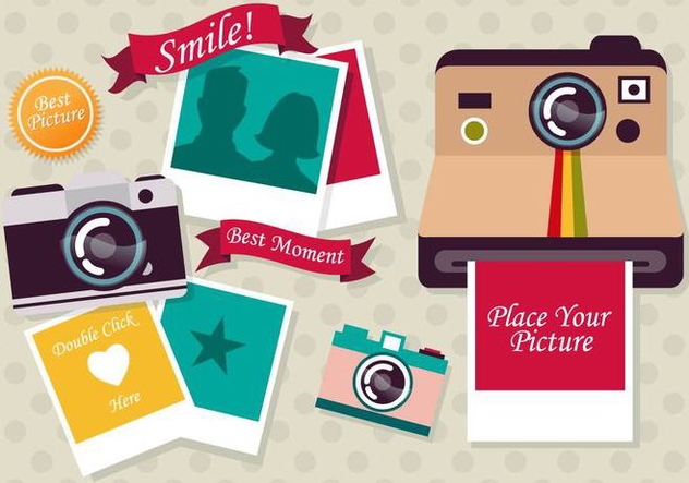 632x443 Photo Collage Vector Template Free Vector Download 349693 Cannypic