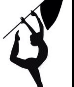 256x300 Color Guard Girl Clipart Free Images