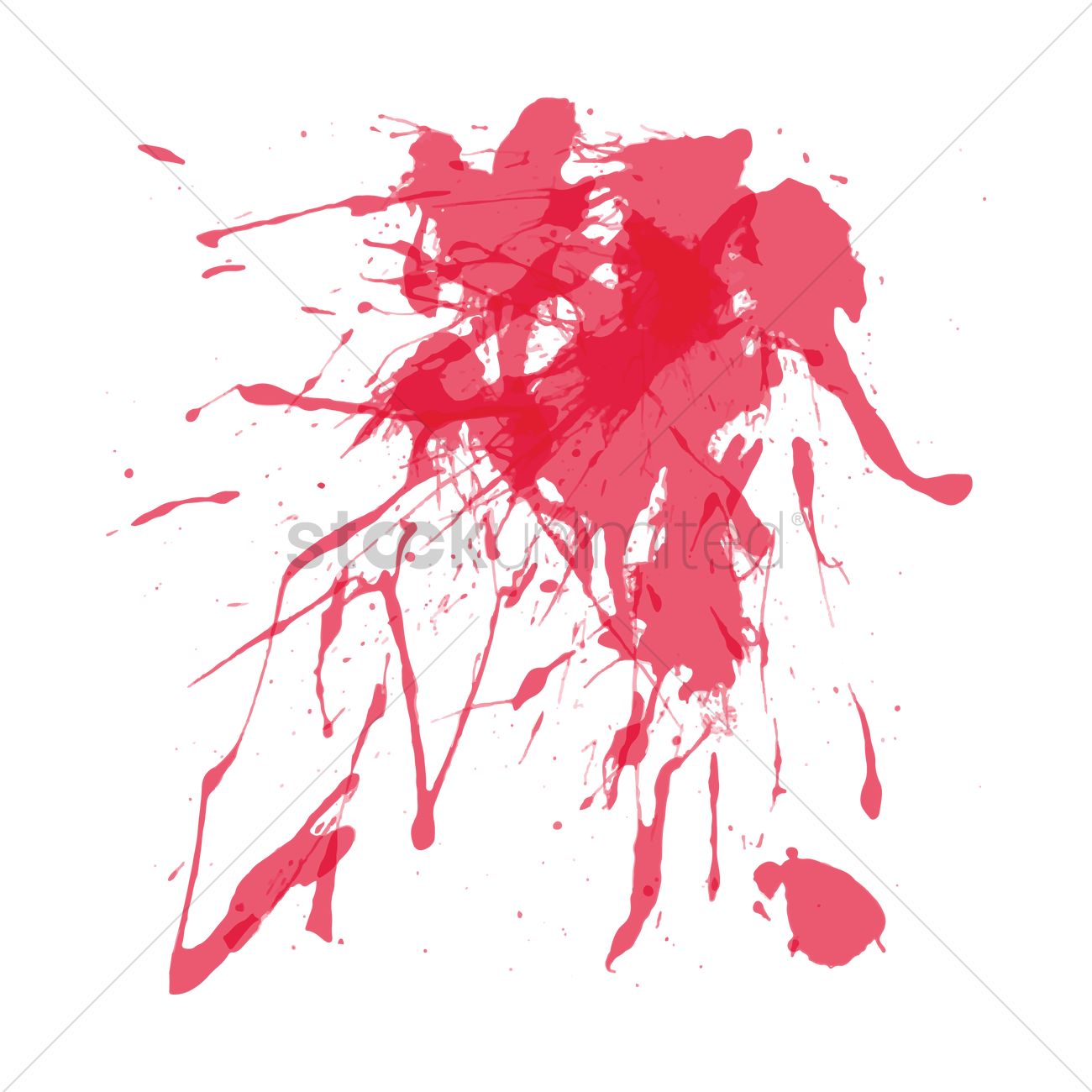 1300x1300 Color Splash Vector Image