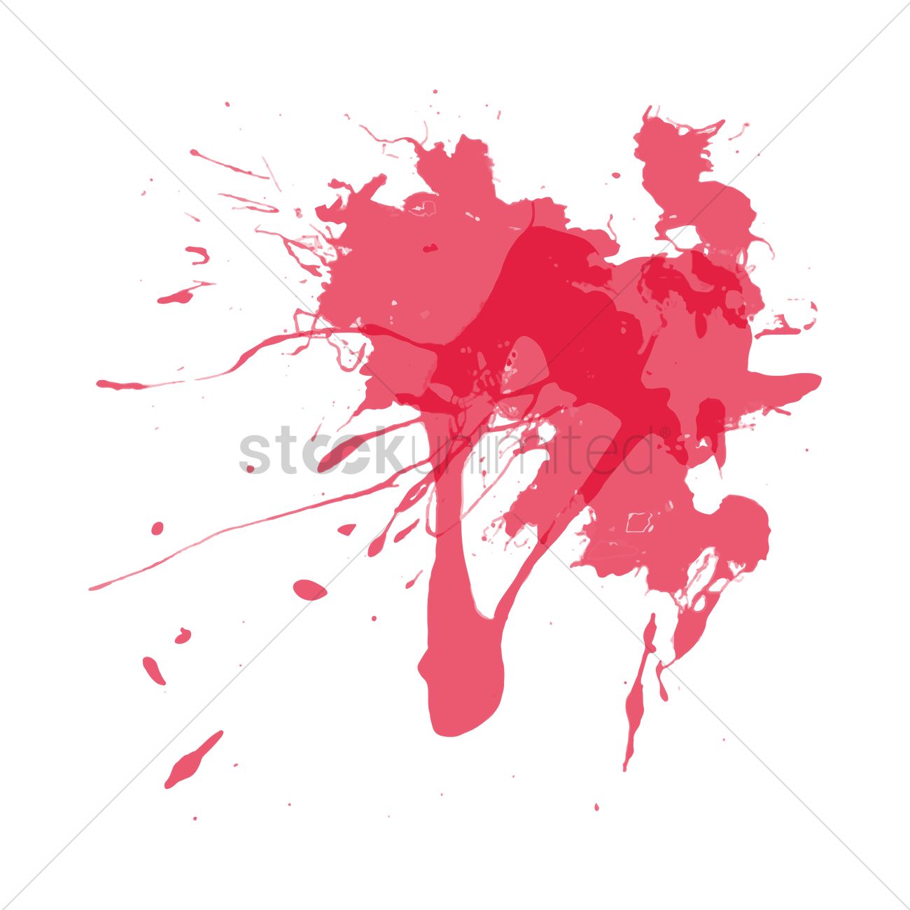 1300x1300 Color Splash Vector Image