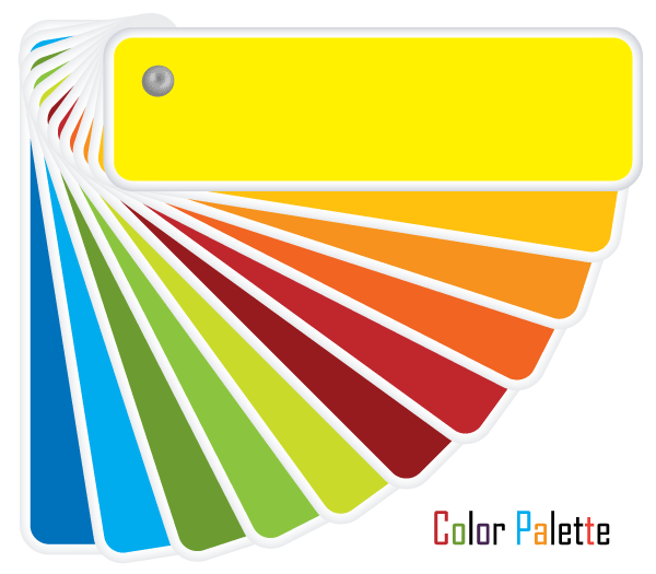600x525 Color Guide Vector Free 123freevectors