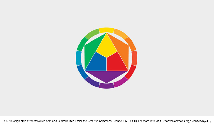 829x489 Free Vector Color Wheel