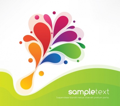 415x368 Vector Color Pattern Background Free Vector Download (65,521 Free