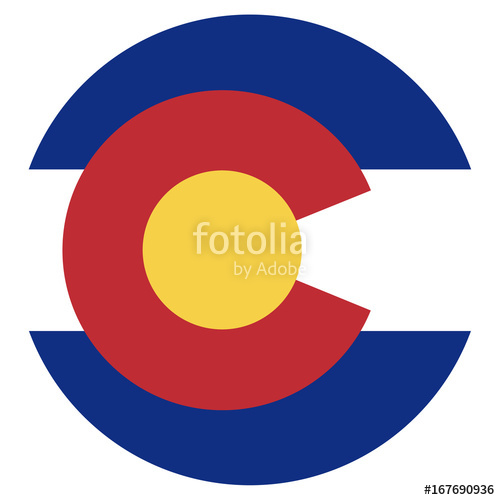 500x500 Colorado Flag Vector Stock Image And Royalty Free Vector Files On