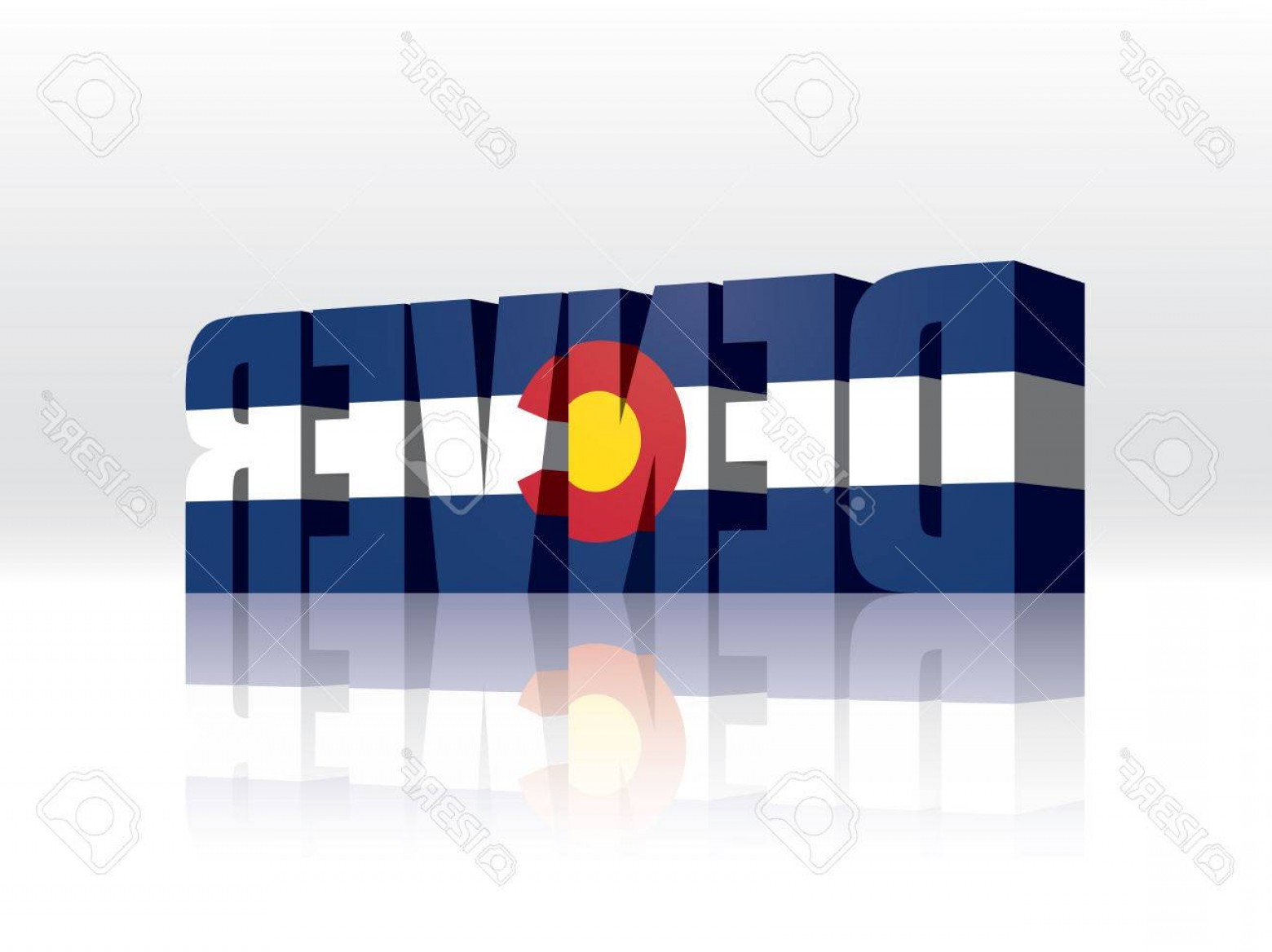 1560x1168 Photod Vector Denver Colorado Word Text Flag Shopatcloth
