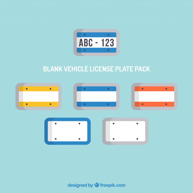 626x626 License Plate Vectors, Photos And Psd Files Free Download