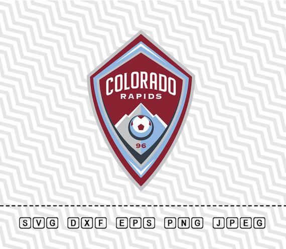 570x497 Svg Colorado Rapids Soccer Club Logo Vector Layered Cut File Etsy