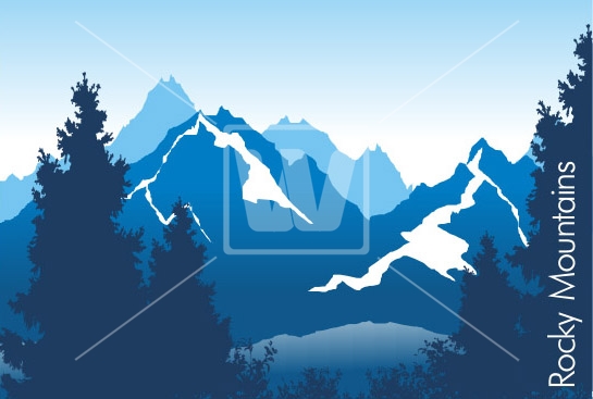 545x367 Vector Mountains