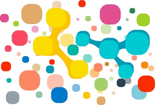 544x368 Abstract Colorful Background Vector Free Vector Download (58,483