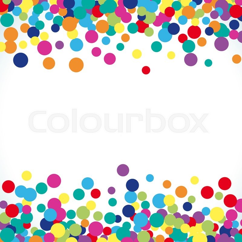 800x800 Colorful Abstract Dot Background. Vector Illustration For Bright