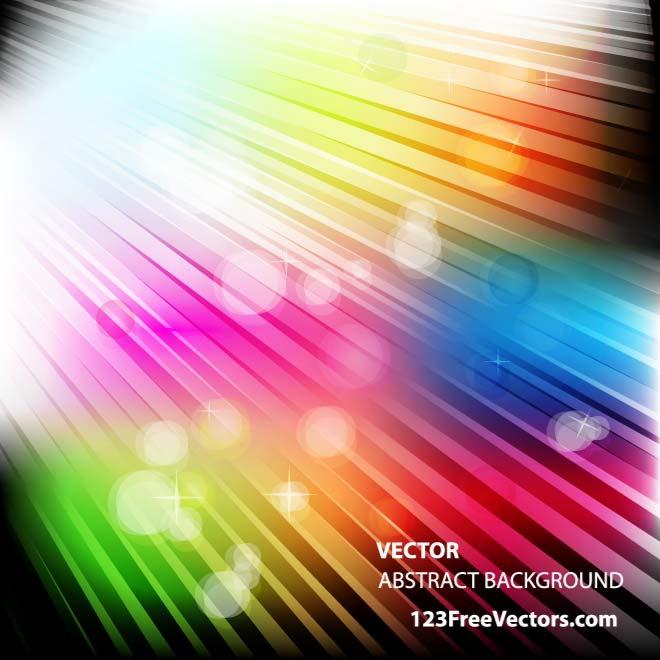 660x660 Free Illuminating Colorful Background Vector.eps Psd Files