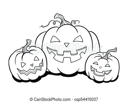 450x357 Coloring Book Pumpkin Black And White Cartoon Illustration Of Jack
