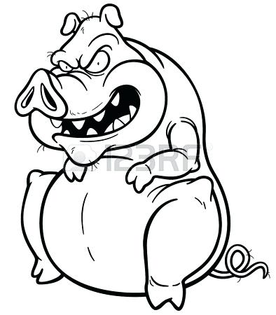 394x450 Pig Coloring Book Brickcitytech.co
